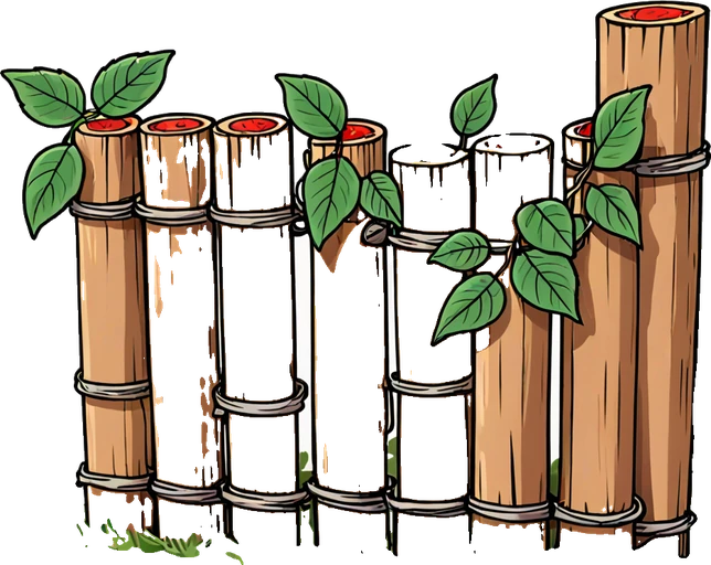 Log wall